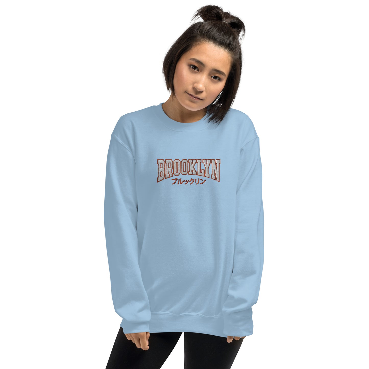 Japanese "Brooklyn" Embroidered Sweatshirt