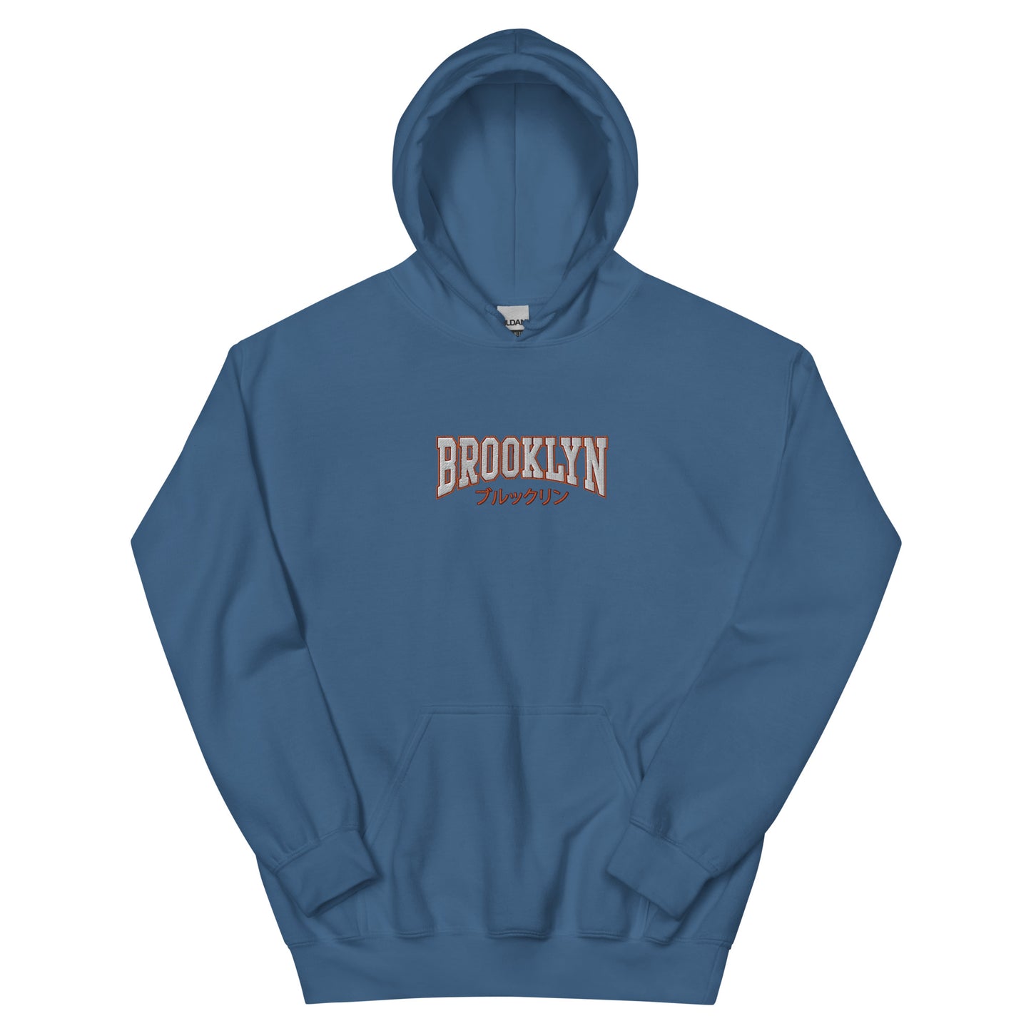 Japanese "Brooklyn" Embroidered Hoodie