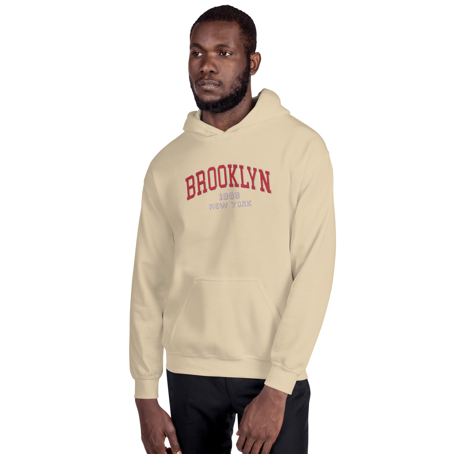 "1898" Embroidered Hoodie